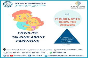 COVID-19: Talking about Parenting