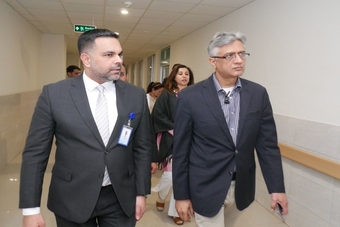 Dr. Faisal Sultan (CEO- Shaukat Khanum Memorial Cancer Hospital & Research Center) Visited Mukhtar A. Sheikh Hospital